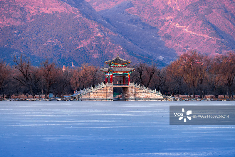 冬季颐和园图片素材