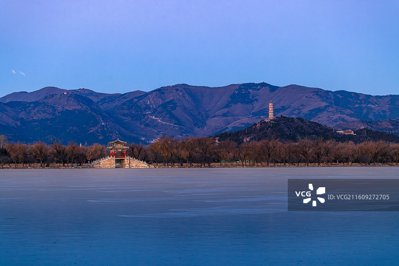 冬季颐和园图片素材