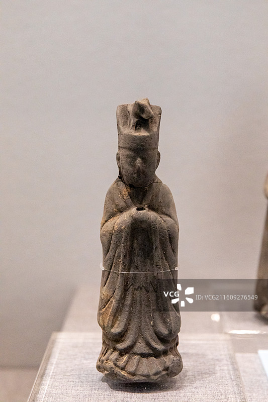 常熟博物馆生肖俑 唐(618-907) 1991年常熟菜园村唐羊氏夫人墓出土图片素材