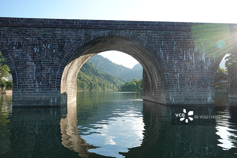 安徽省黄山市休宁县齐云山齐云小镇：图片素材