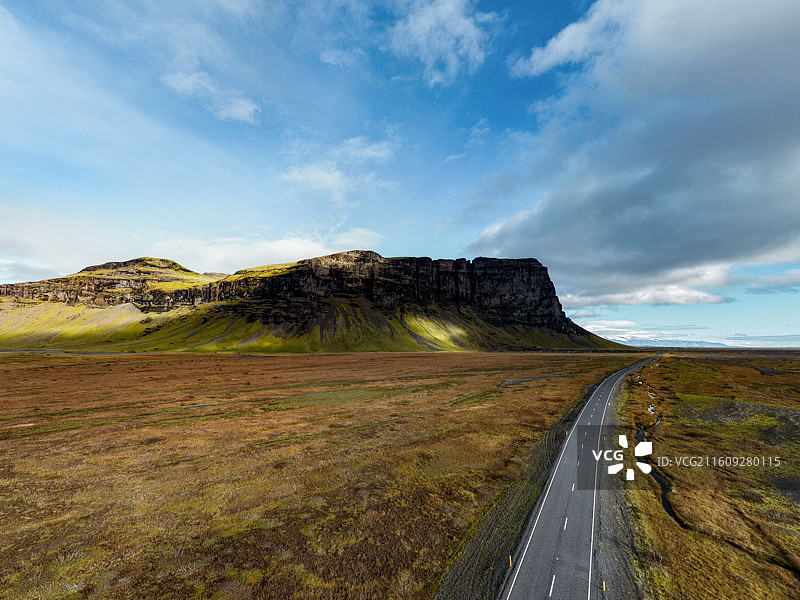 冰岛山风景图片素材