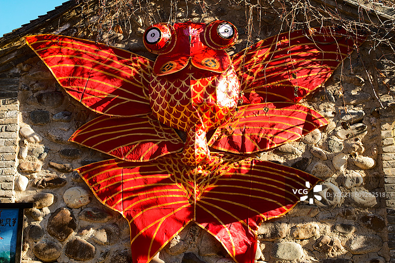 北京密云古北水镇街拍图片素材