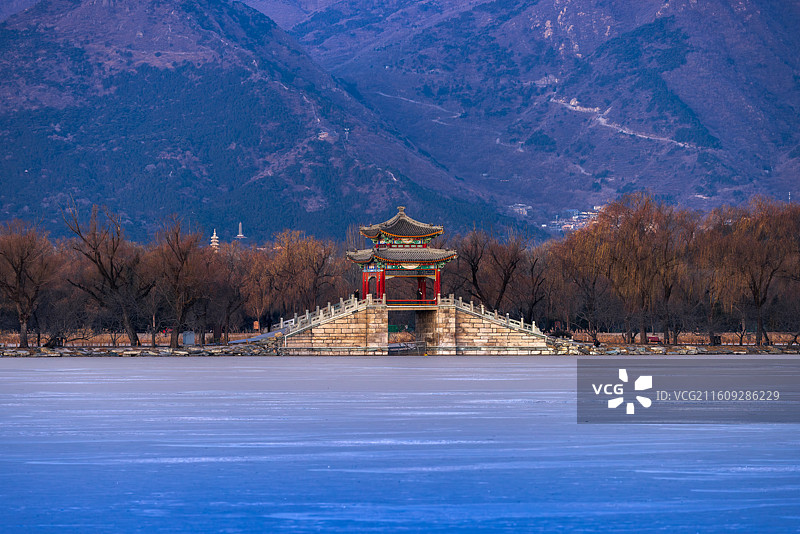 冬季颐和园图片素材