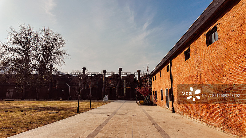 郑州二砂文创园-包豪斯建筑-磨街图片素材