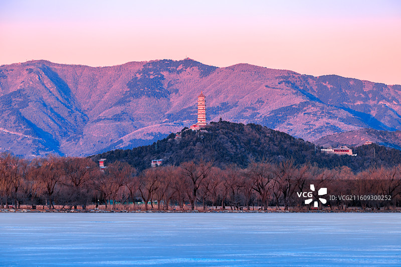 冬季颐和园图片素材