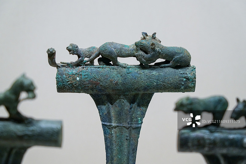 云南省博物馆滇文化常设展文物图片素材