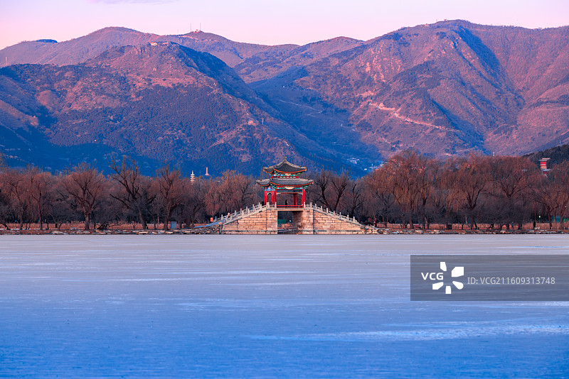 冬日颐和园图片素材