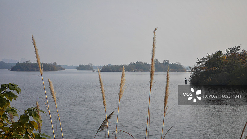 成都简阳三岔湖一景图片素材