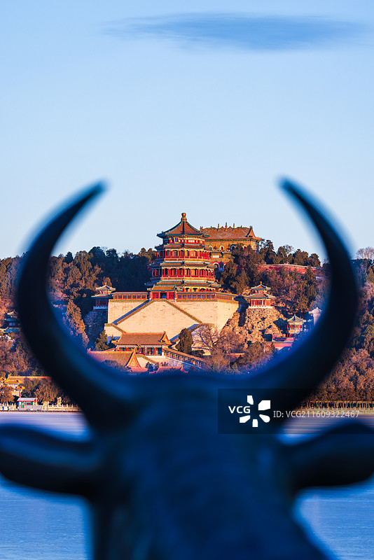 冬日颐和园图片素材