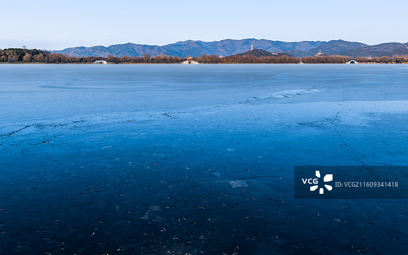 冬日颐和园图片素材