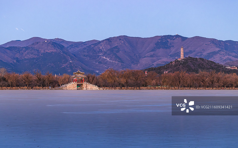 冬季颐和园图片素材