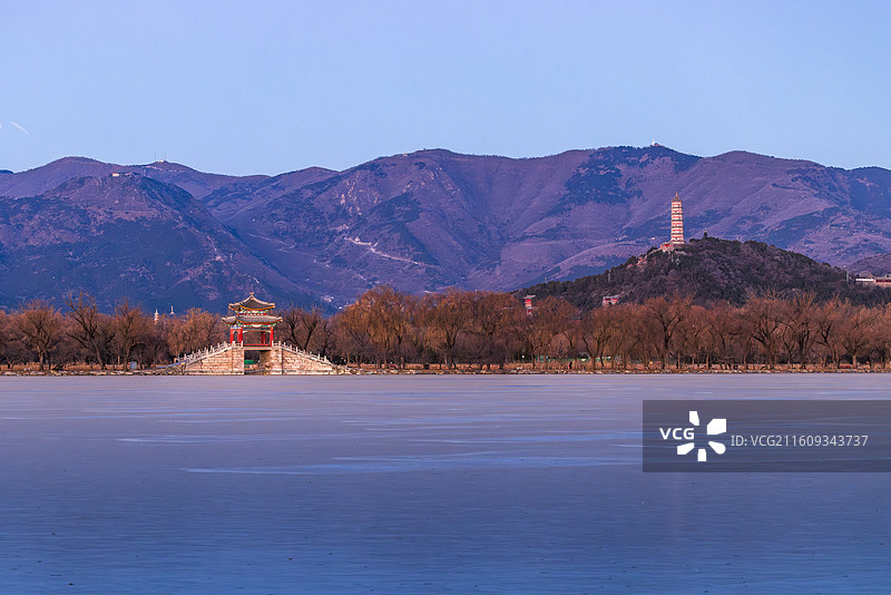 冬季颐和园图片素材