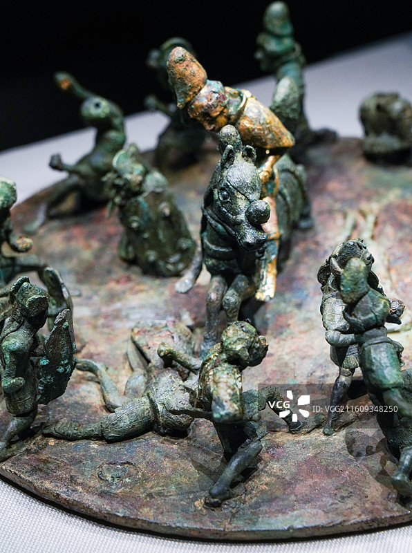 云南省博物馆滇文化常设展文物图片素材