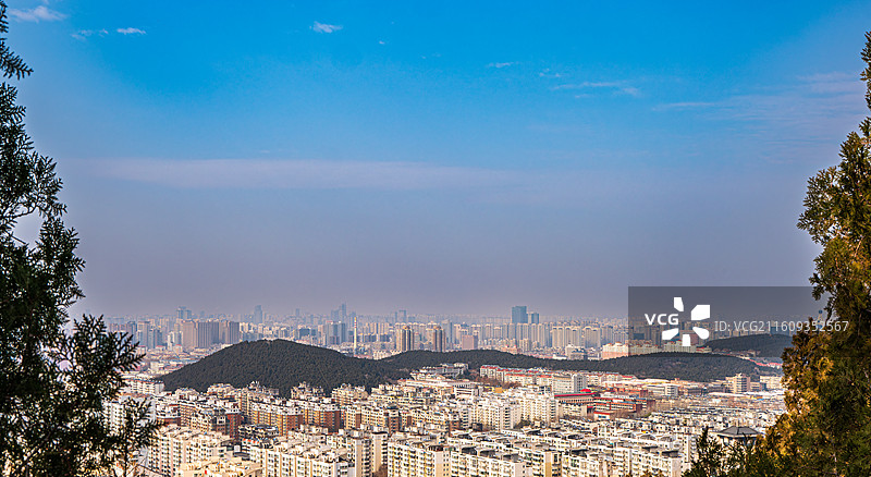 冬日-卧虎山&蝎子山图片素材