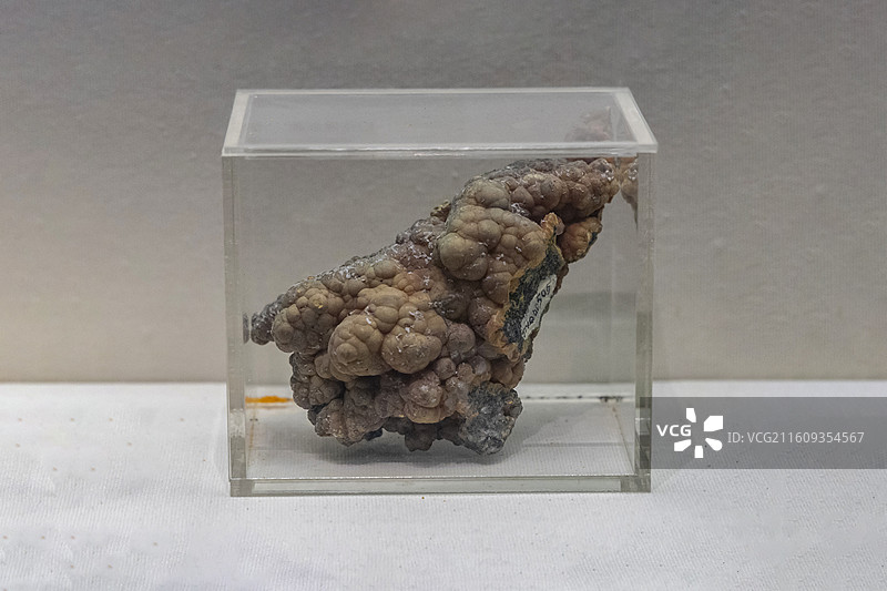 天津自然博物馆“家园·生命展区”：雌黄（湖南省石门产）图片素材