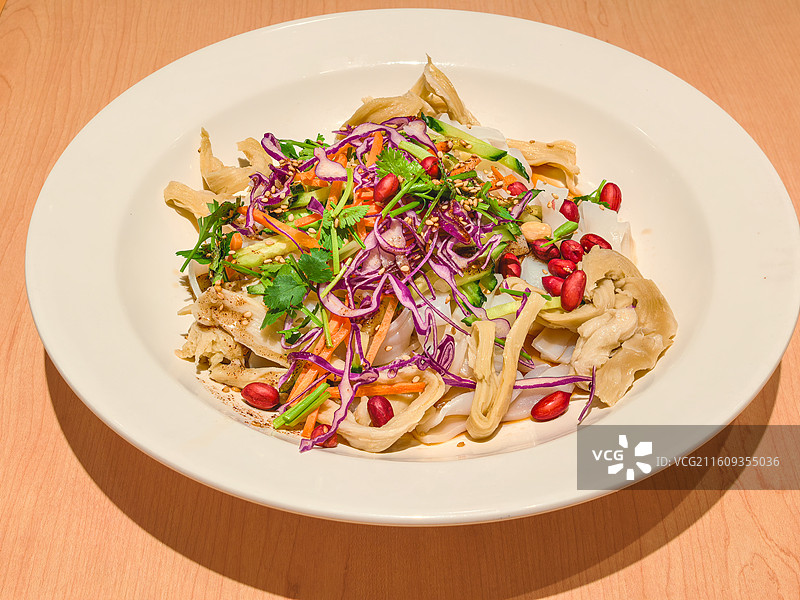 陕西麻酱凉皮图片素材