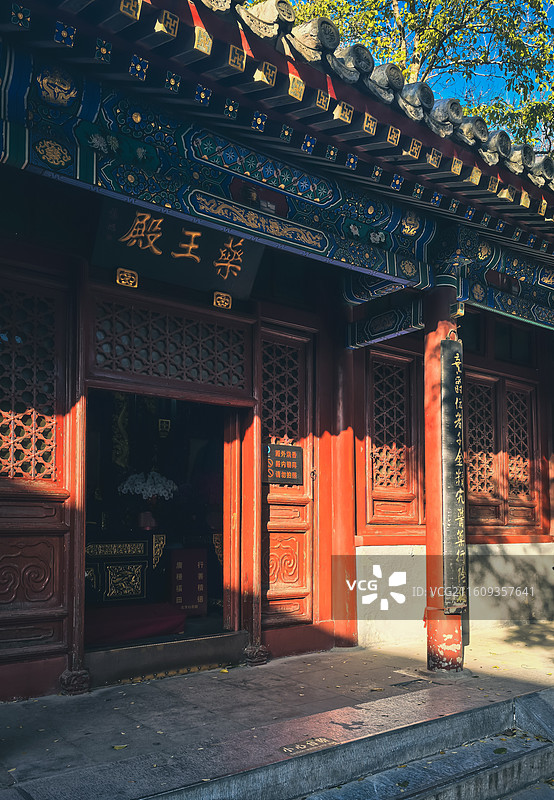 北京白云观风景风光图片素材