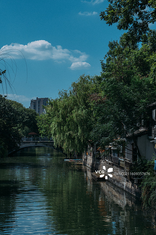 杭州 小河公园 小河直街图片素材