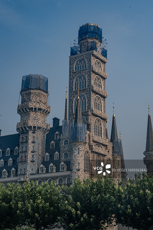 石家庄 正定 河北美术学院图片素材