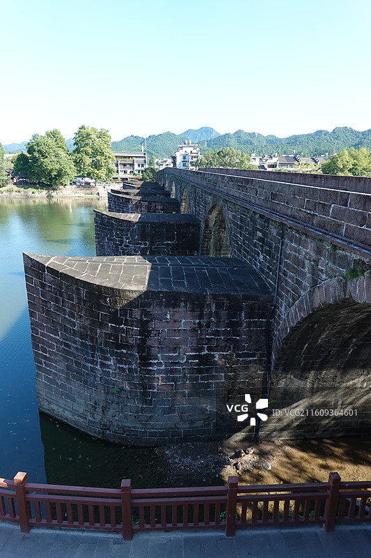 安徽省黄山市休宁县齐云山齐云小镇：图片素材