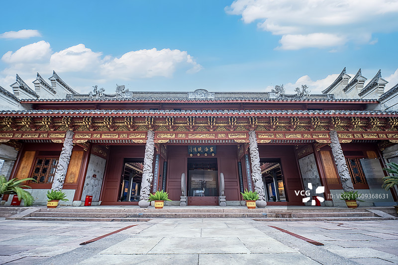 浙江宁波庆安会馆天后宫安澜会馆图片素材