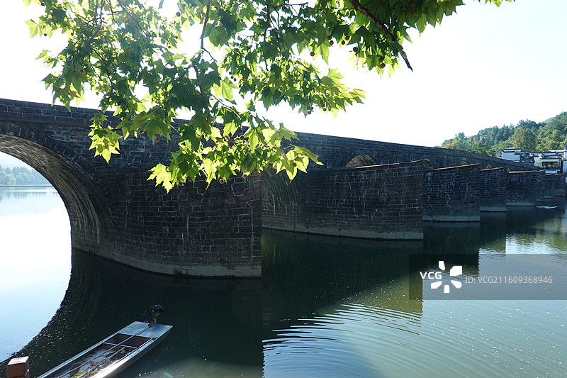 安徽省黄山市休宁县齐云山齐云小镇：图片素材