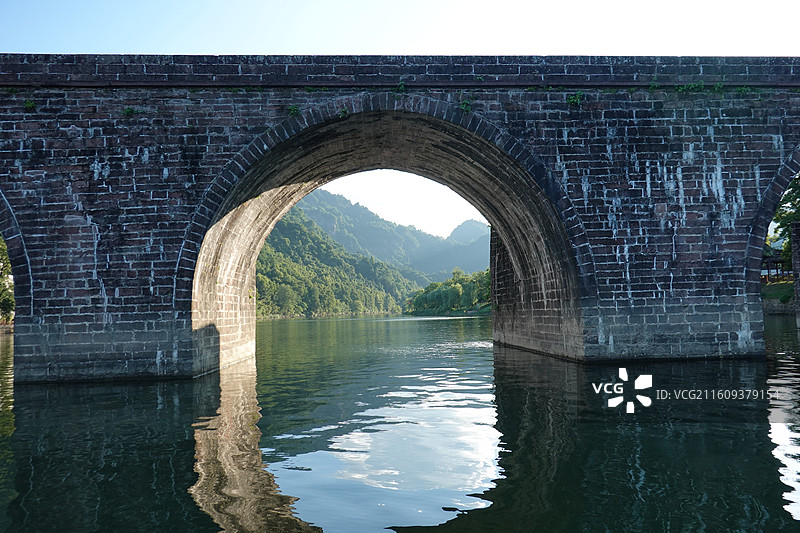 安徽省黄山市休宁县齐云山齐云小镇：图片素材