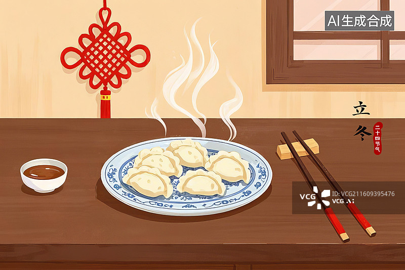 【AI数字艺术】立冬图片素材