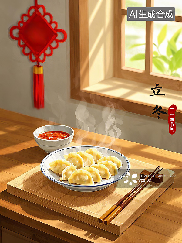 【AI数字艺术】立冬图片素材