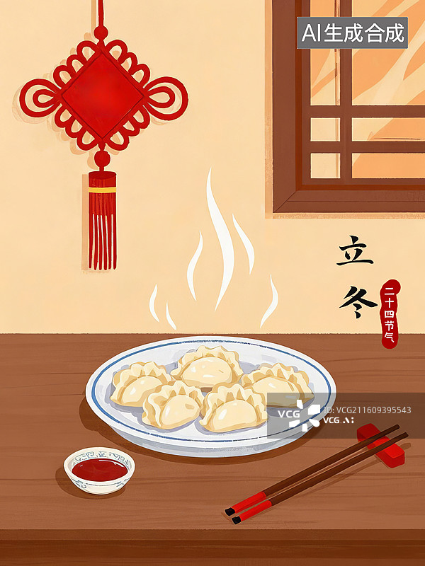 【AI数字艺术】立冬图片素材