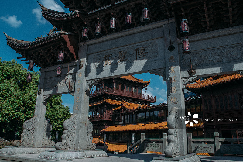 杭州 大兜路 香积寺图片素材