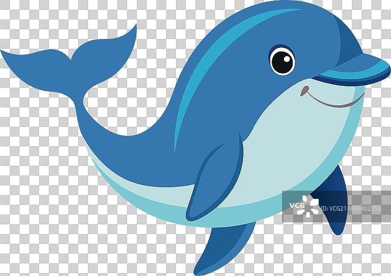 加拉帕戈斯鳐鱼，可爱风格图片素材