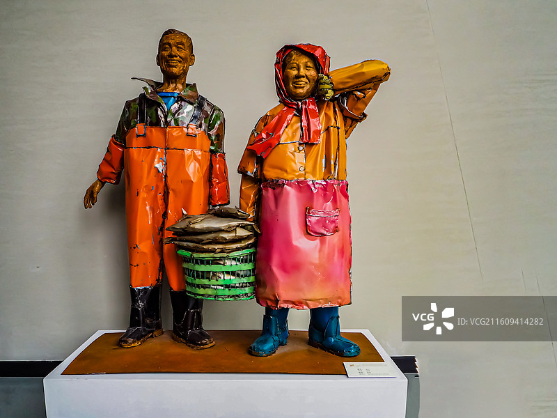 合肥美术馆雕塑图片素材