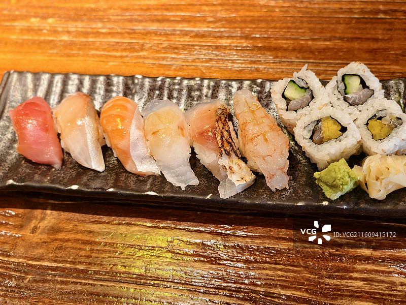 寿司的特写镜头图片素材