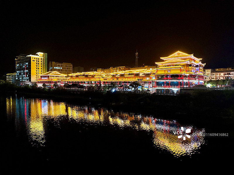 桂林永福县城风光图片图片素材