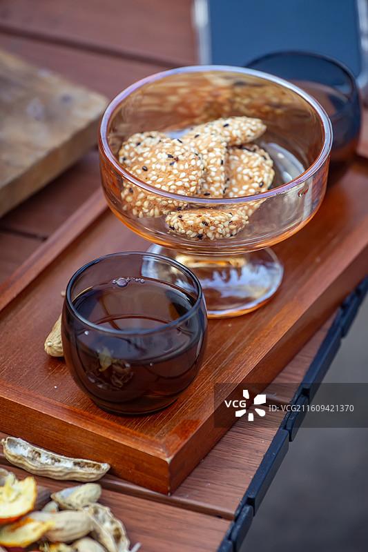 四川省绵阳市罐罐茶，休闲，围炉煮茶，饮料图片素材