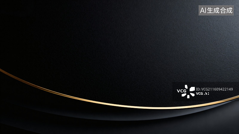 【AI数字艺术】黑金背景壁纸图片素材