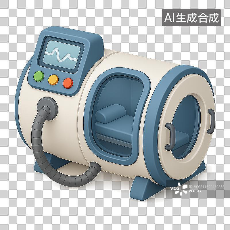 【AI数字艺术】高压氧舱图片素材