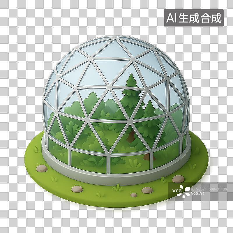 【AI数字艺术】生态系统生物圈图片素材