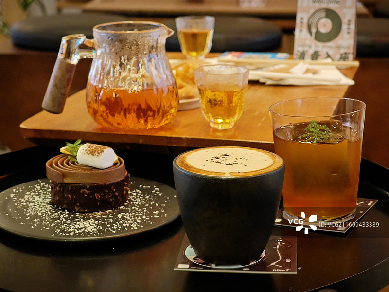 咖啡茶饮桌面图片素材