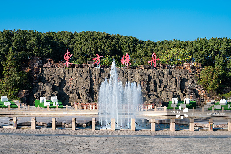 上海东方绿舟景区大门图片素材