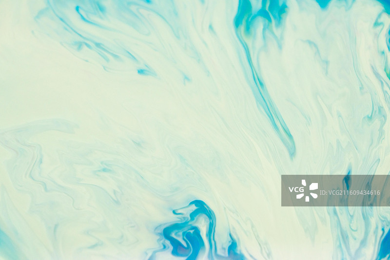 流动的油漆彩色液体图片素材