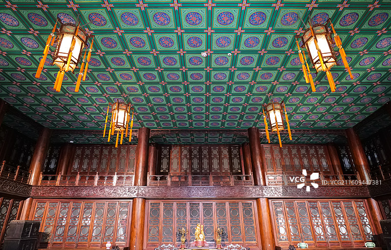 北京恭王府-锡晋斋（和珅卧室）图片素材