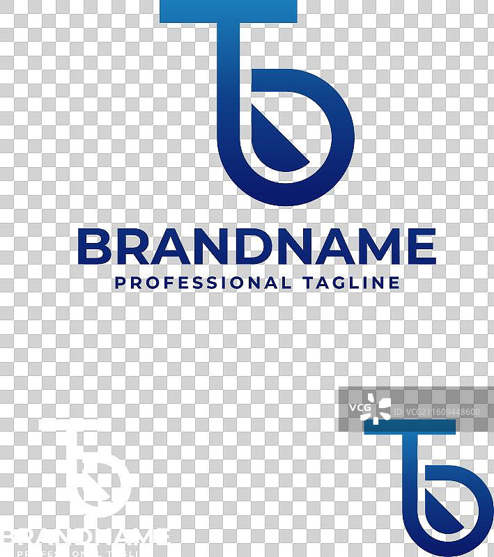 字母T水滴标志，适用于任何企业图片素材