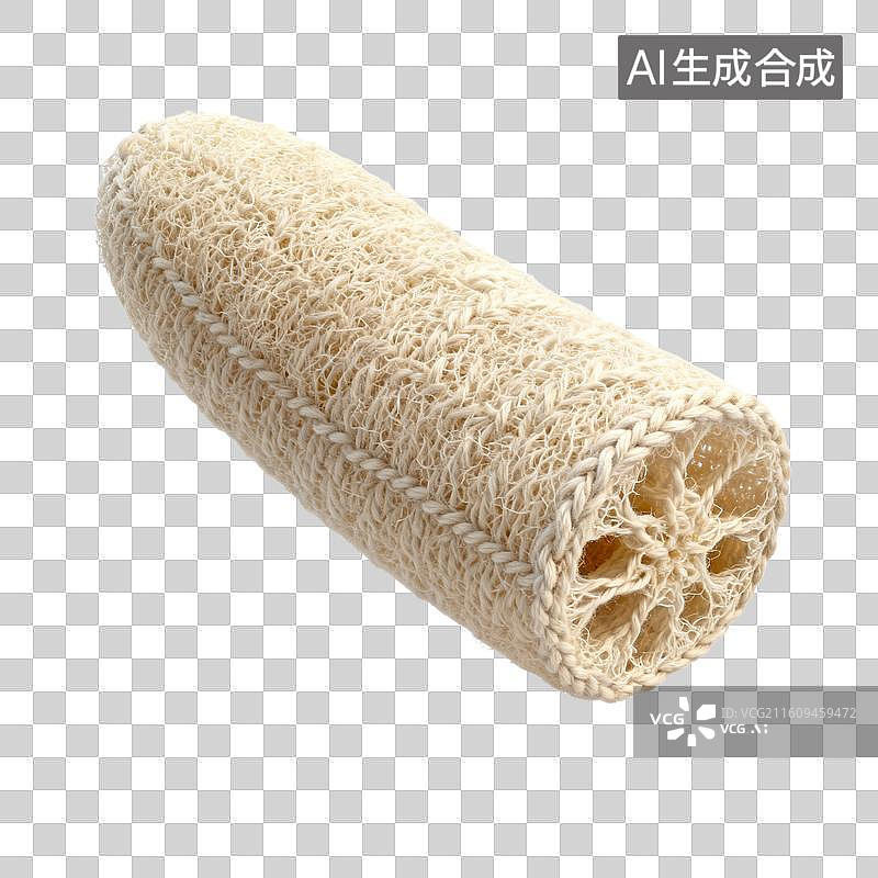 【AI数字艺术】天然丝瓜络清洁用品图片素材