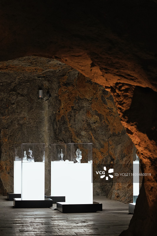 台州黄岩石窟，艺术展览，艺术品图片素材