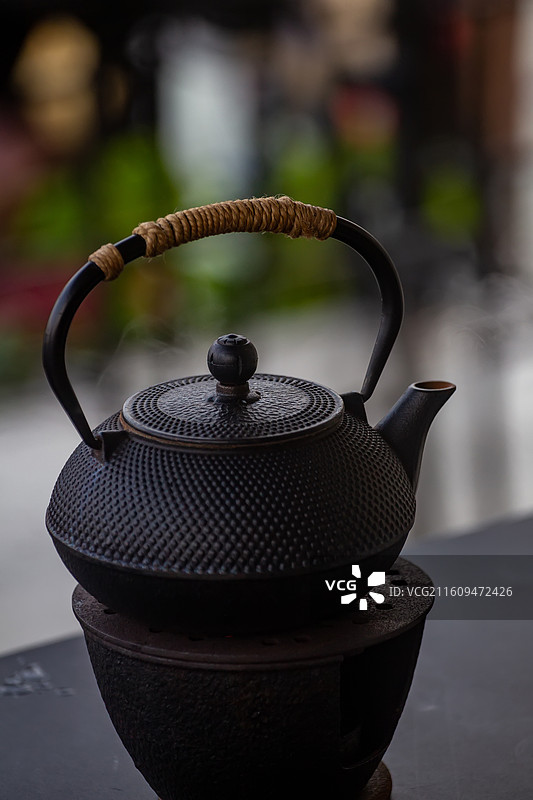 四川省绵阳市罐罐茶，休闲，围炉煮茶，饮料图片素材