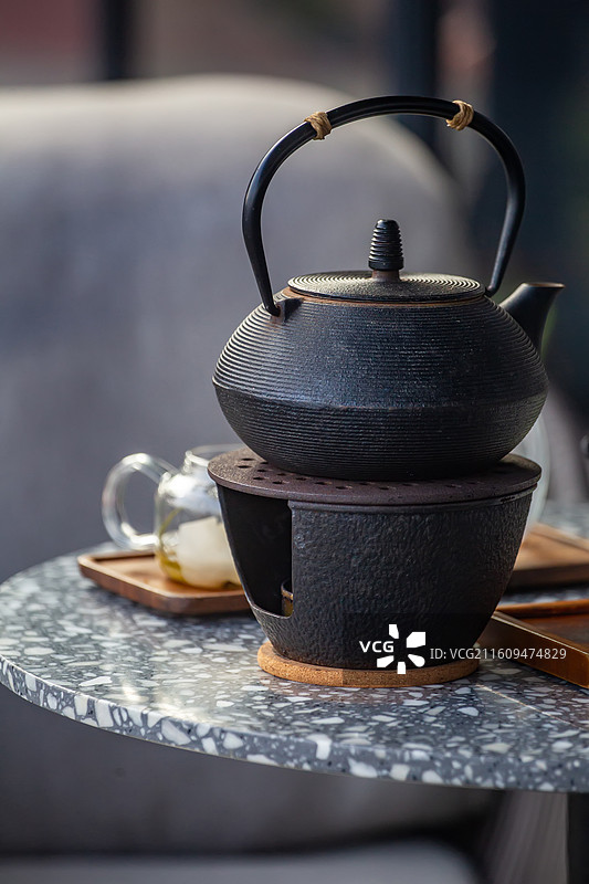 四川省绵阳市罐罐茶，休闲，围炉煮茶，饮料图片素材