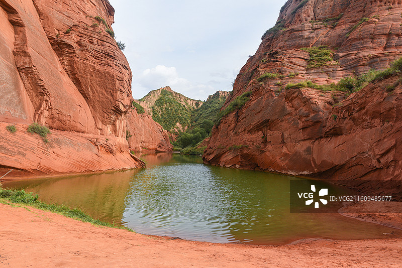 陕西波浪谷图片素材