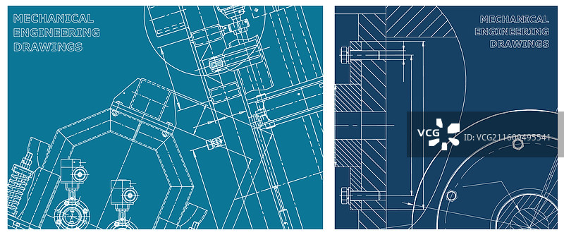 工程集封面传单横幅背景图片素材